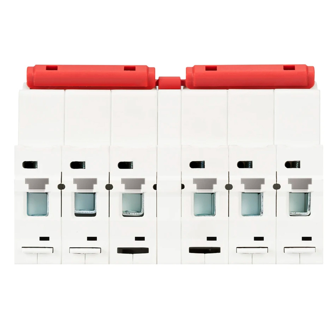 Chave Transferência 3+3 Polos 63A Trilho DIN Disjuntor Intertravado Rede Gerador - DZ-47 Chave Transferência 3+3 Polos 63A Trilho DIN Disjuntor Intertravado Rede Gerador - DZ-47