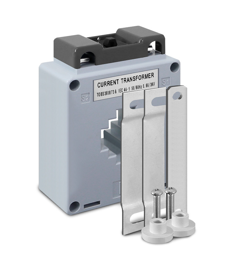 Transformador de Corrente (TC) Relação de 200/5A - Furo cabo 31mm - MSQ30 Transformador de Corrente (TC) Relação de 200/5A - Furo cabo 31mm - MSQ30