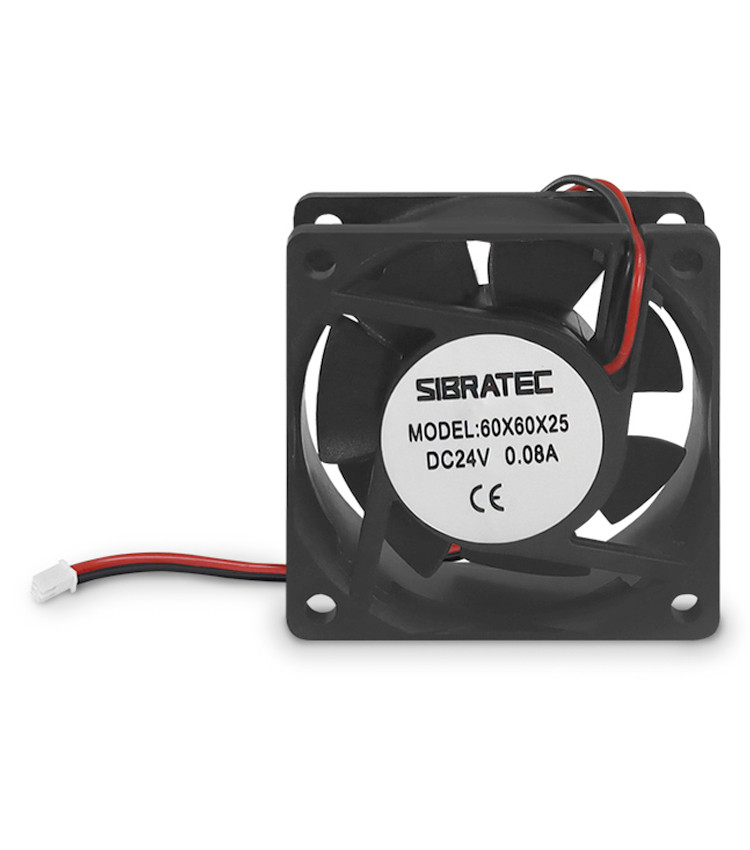 Ventilador Axial 60x60mm Plástico 24Vdc Industrial Ventilador Axial 60x60mm Plástico 24Vdc Industrial