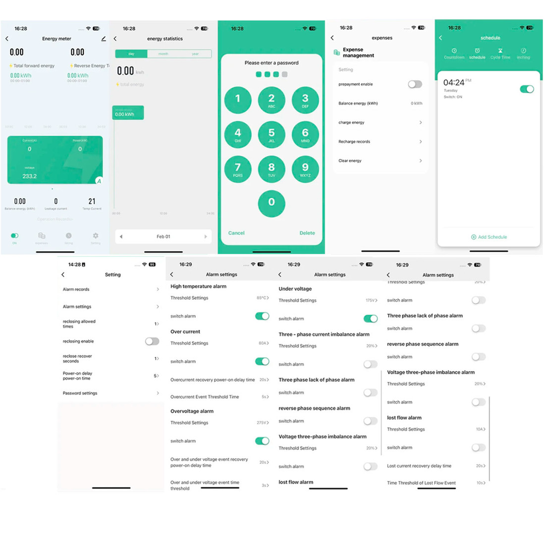 Medidor Energia Kwh Bidirecional Trifásico 100a 110/220/380v Wifi Aplicativo
