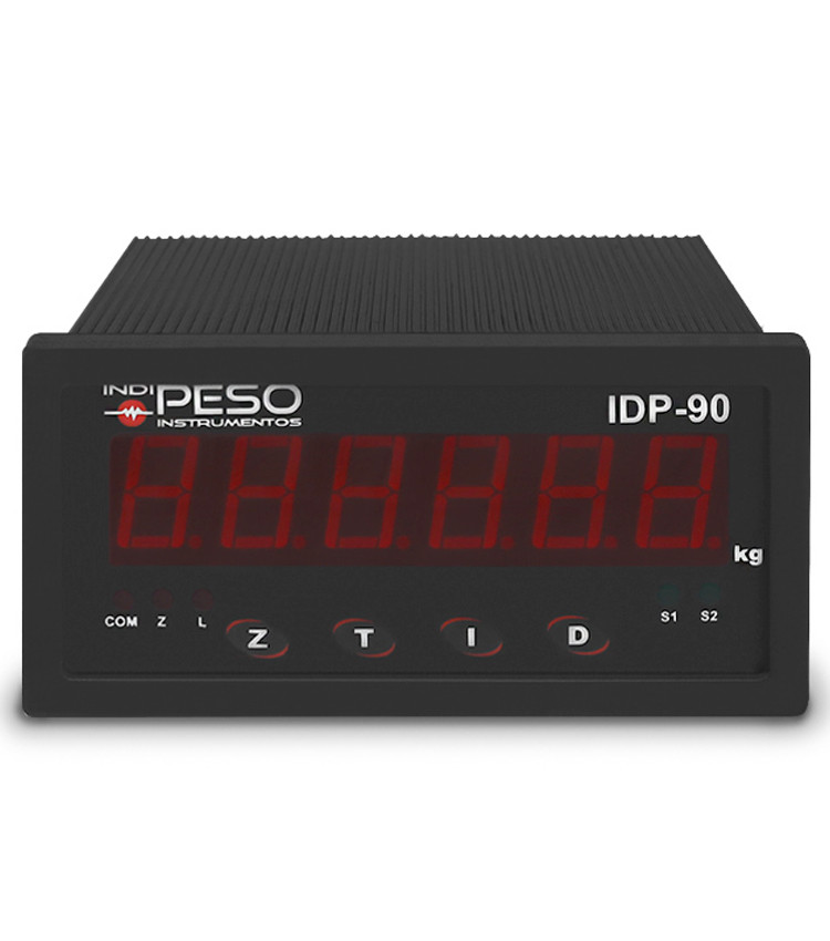 Indicador de Peso com 2 Saídas a Relé 24V 48x96mm - IDP-90D Indicador de Peso com 2 Saídas a Relé 24V 48x96mm - IDP-90D