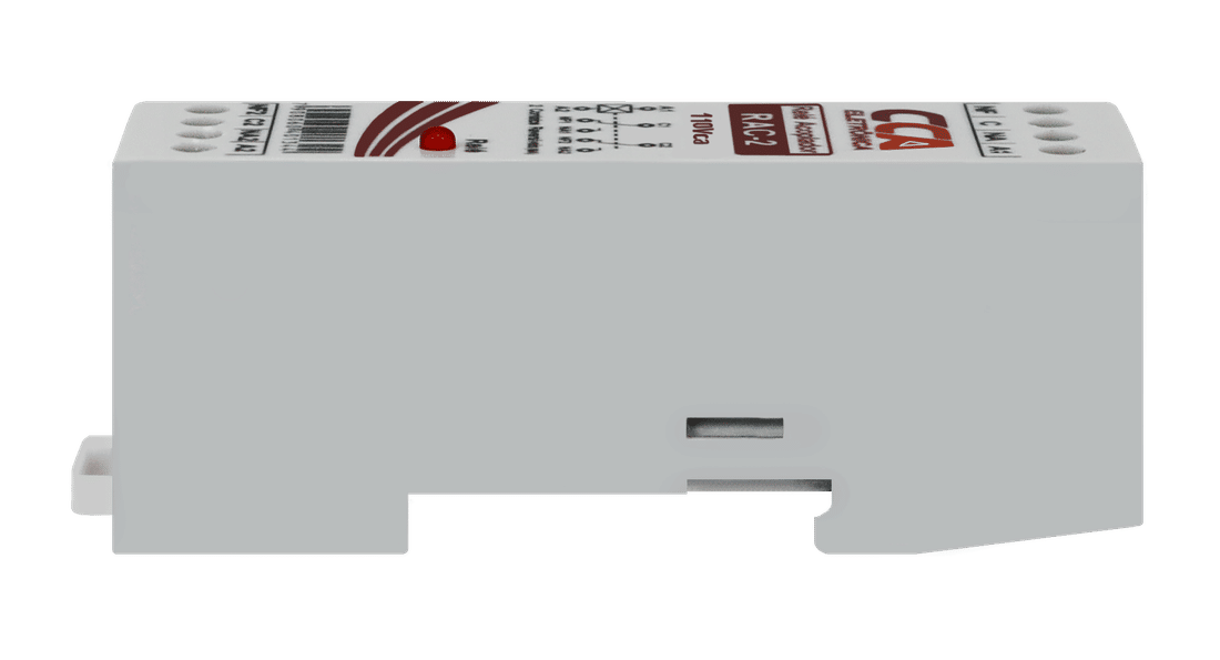 Relé Acoplador Interface 110V - 127V com 2 Contatos Reversíveis