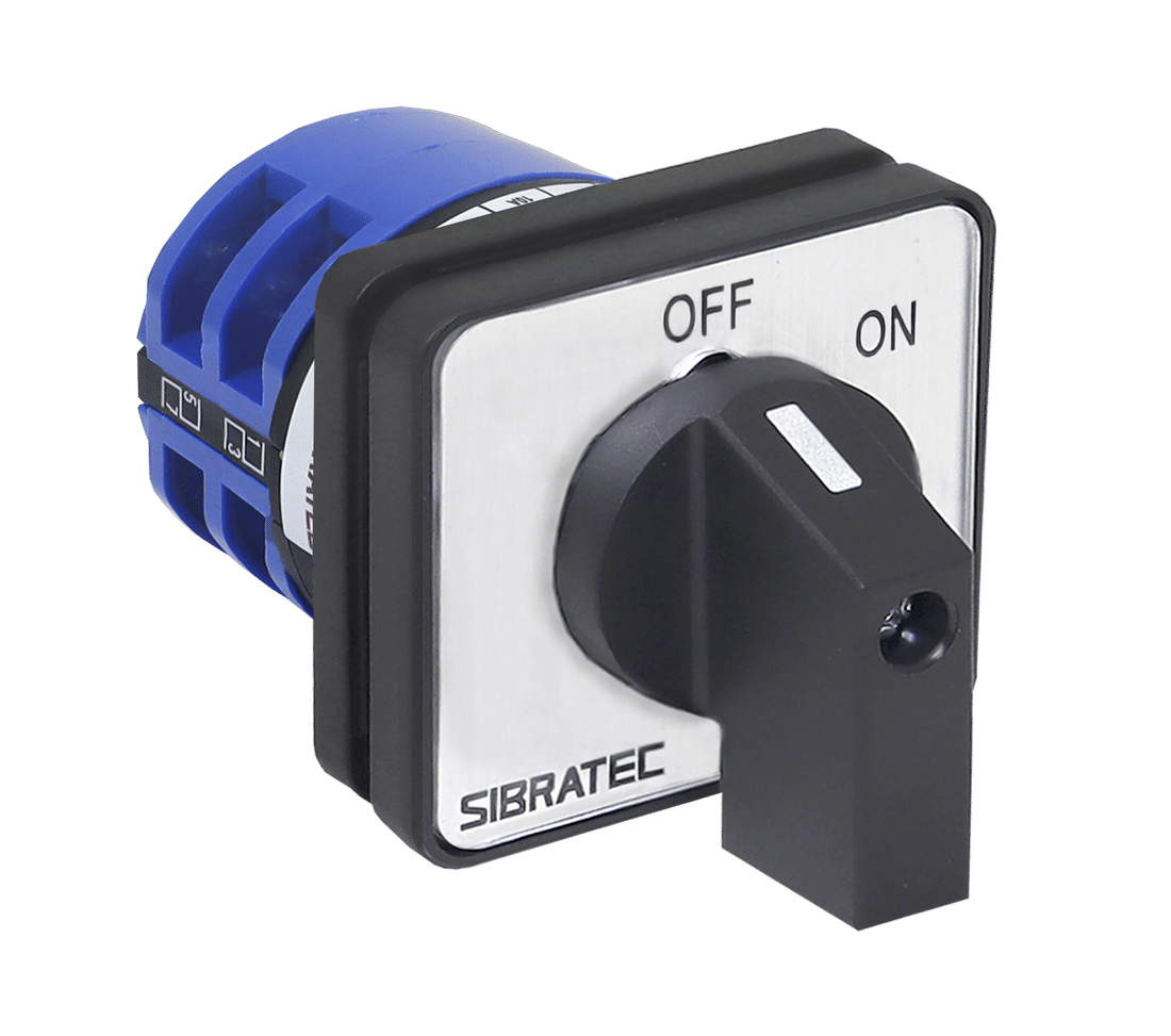 Chave Liga / Desliga Rotativa 32A 4 Polos para Porta de Painel - LW28-32A