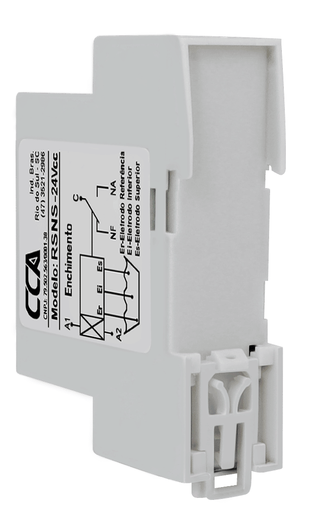 Relé de Nível Superior 24V Controle de Enchimento 2 ou 3 Eletrodos - RSNS