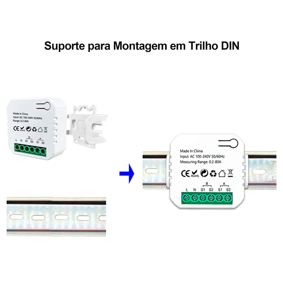 Medidor Energia Kwh Geração Monofásico Tc 80a 110/220v Wifi Aplicativo