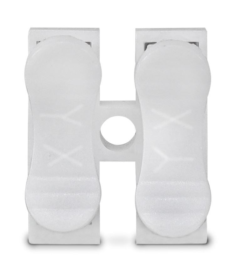 Kit 100 Conector Rápido Emenda 2 Vias Inline Cabo até 2,5mm² Corrente Máx. 10a - CH-2