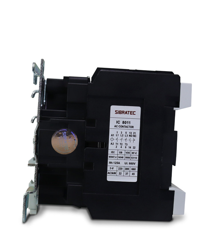 Contator Tripolar 80A 8011 Bobina 220V com 2 Contato aux. 1NA+1NF Contator Tripolar 80A 8011 Bobina 220V com 2 Contato aux. 1NA+1NF