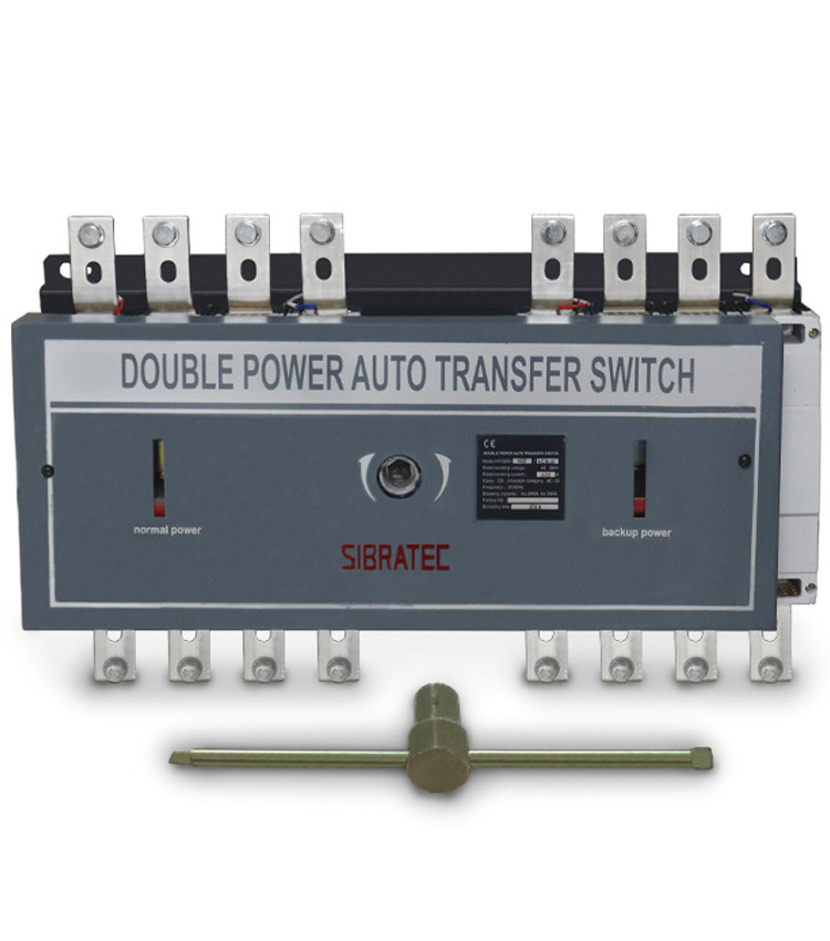 Chave de Transferência Automática 800A 4 Polos Rede Gerador - HYCQ5M