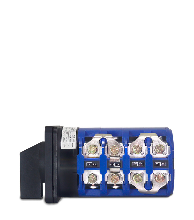 Chave Rotativa Manual Estrela Triangulo 3 Polos 125a para Porta De Painel - LW28-125A-YD Chave Rotativa Manual Estrela Triangulo 3 Polos 125a para Porta De Painel - LW28-125A-YD