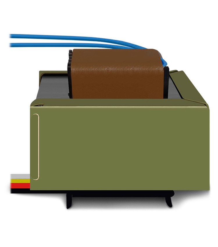 Transformador de Tensão 110V 220V 380V para 24V 5A 120VA para Comando - NR12