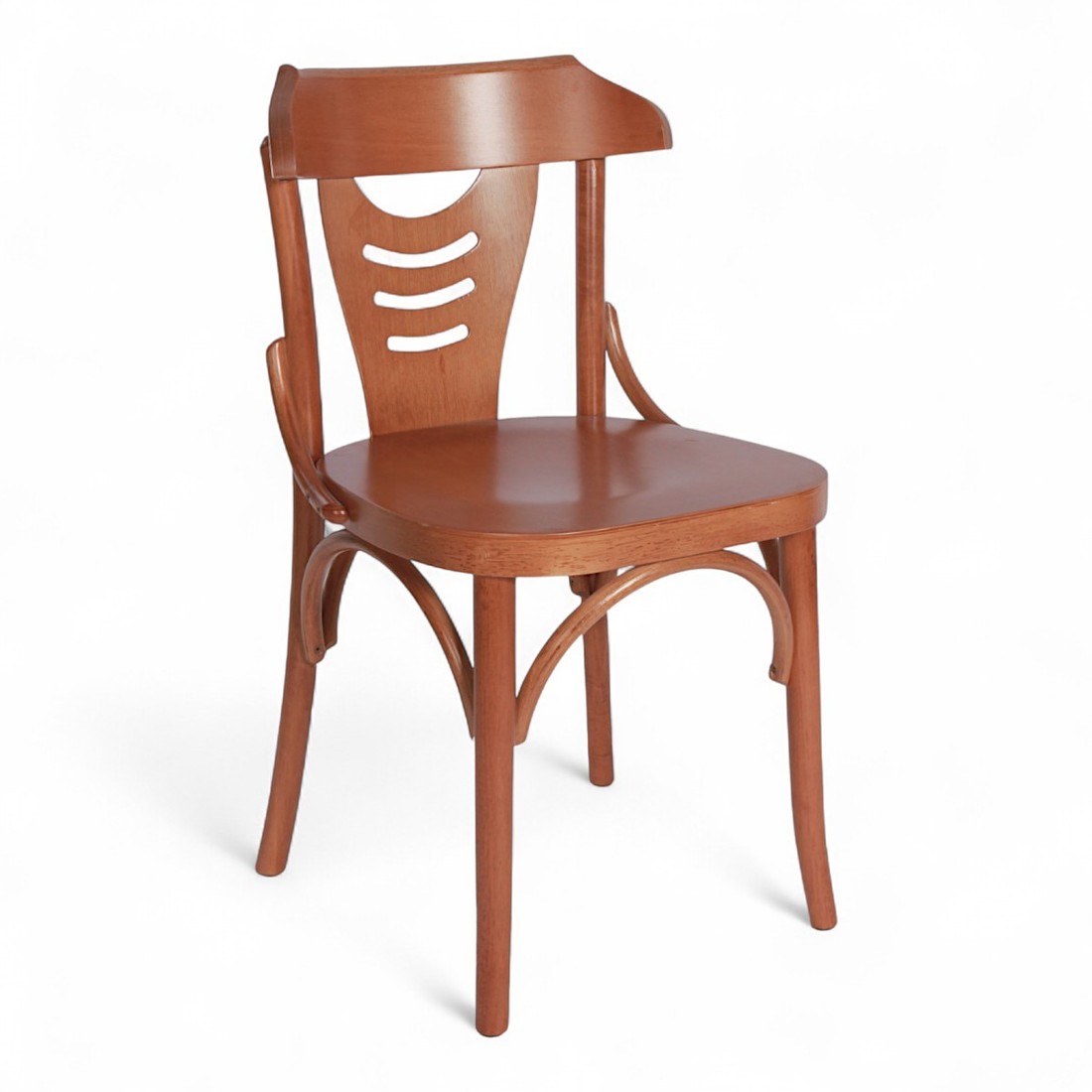 Cadeira Salvador Acabamento especial e Confortável Castanho