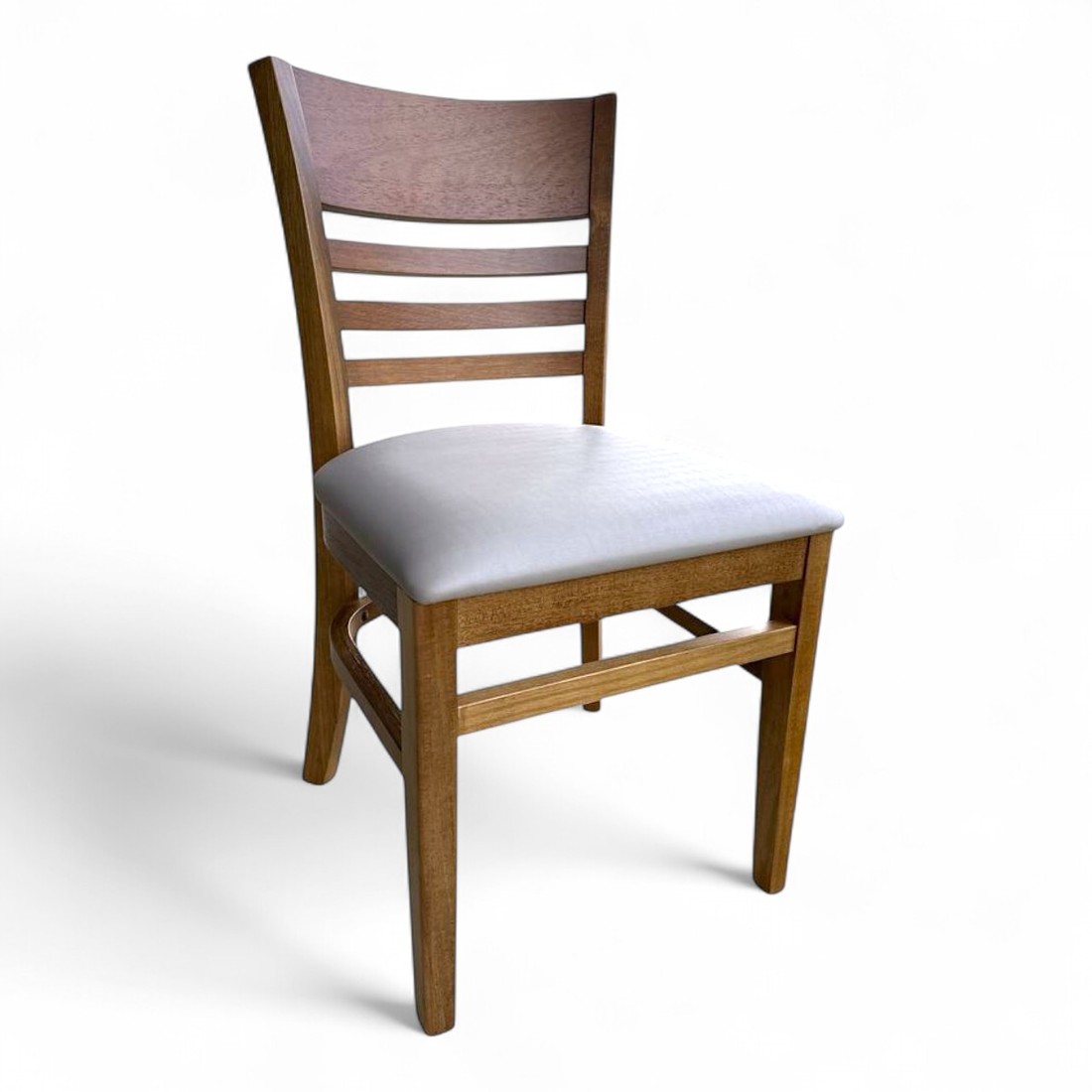 Cadeira Colorado Cor Castanho Assento Estofado Facto Fendi