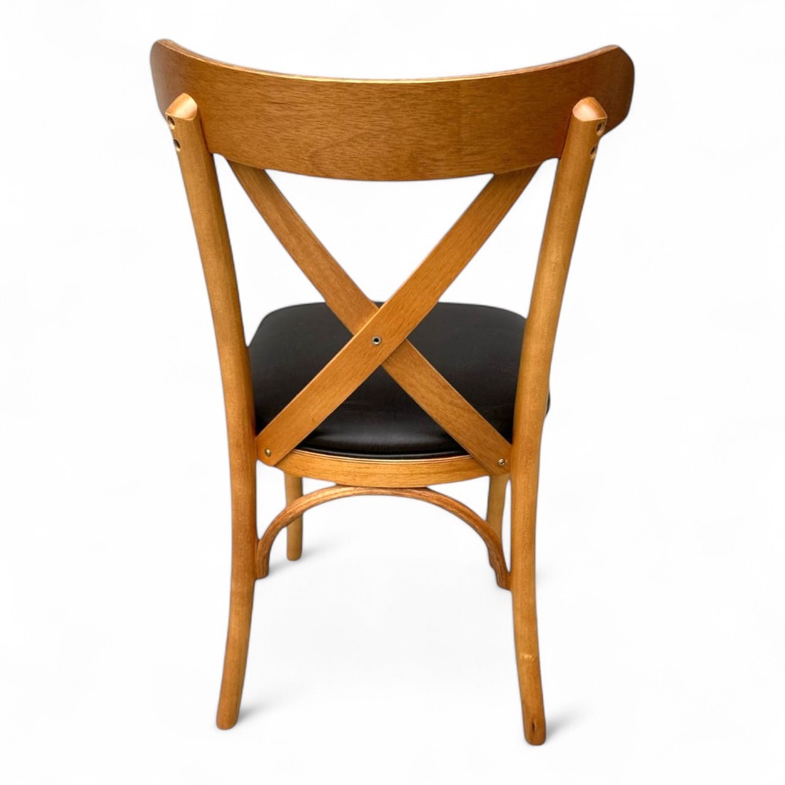 Cadeira Madri Cor Mel Assento Courissimo Cafe