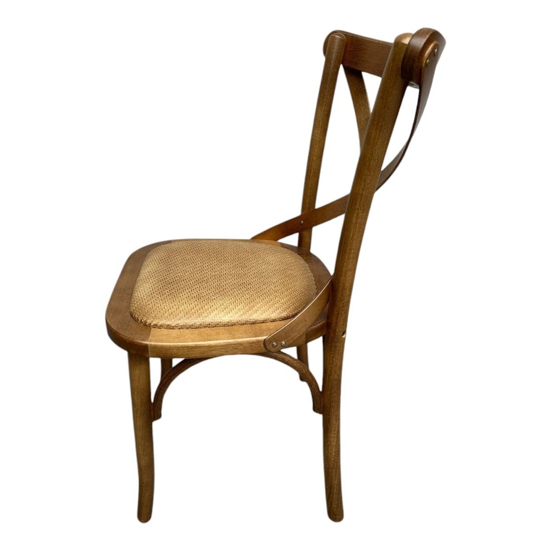 Cadeira Espanha Assento Rattan Cor Castanho