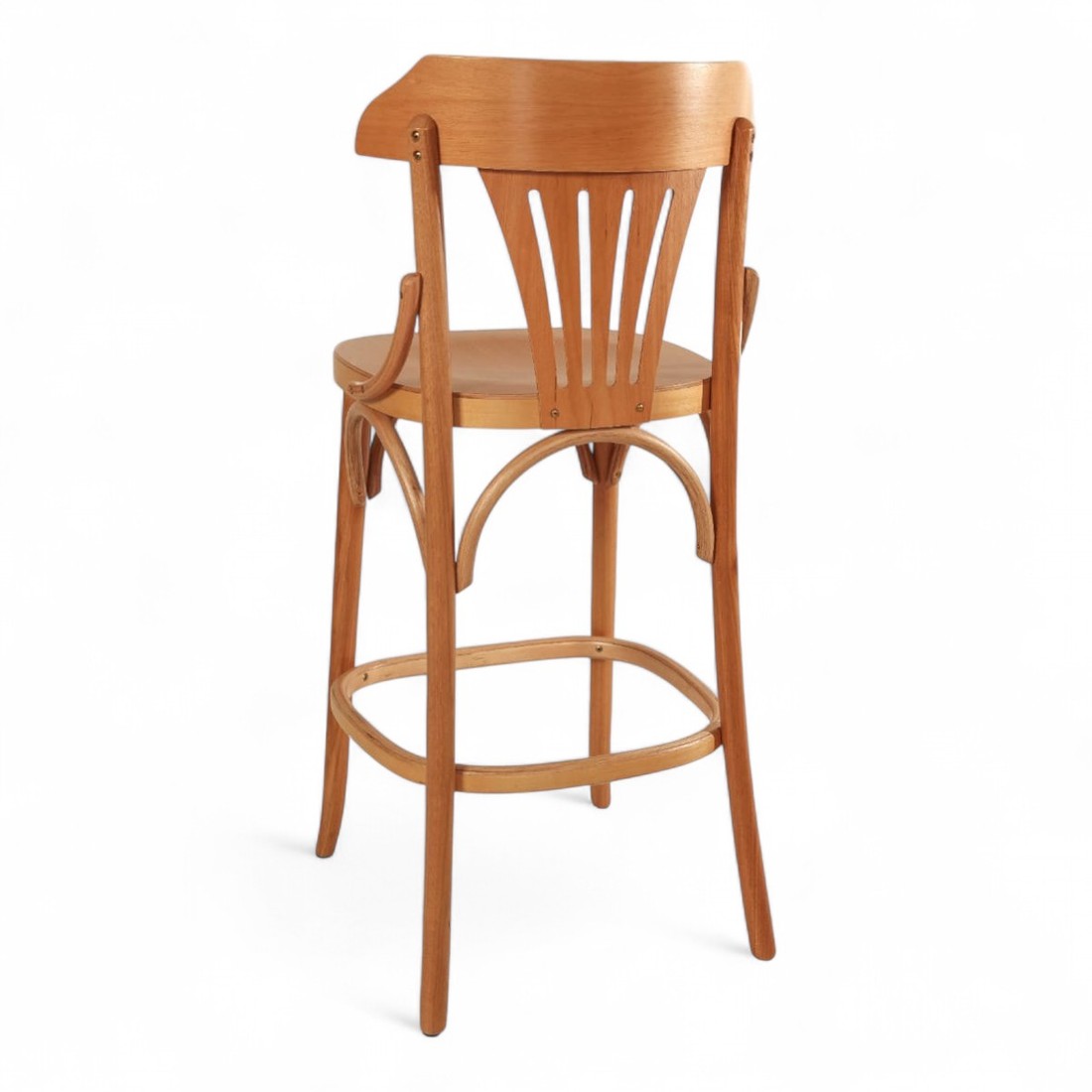 Banqueta Alemanha Madeira Maciça Mel Confortável Banqueta Alemanha Madeira Maciça Mel Confortável