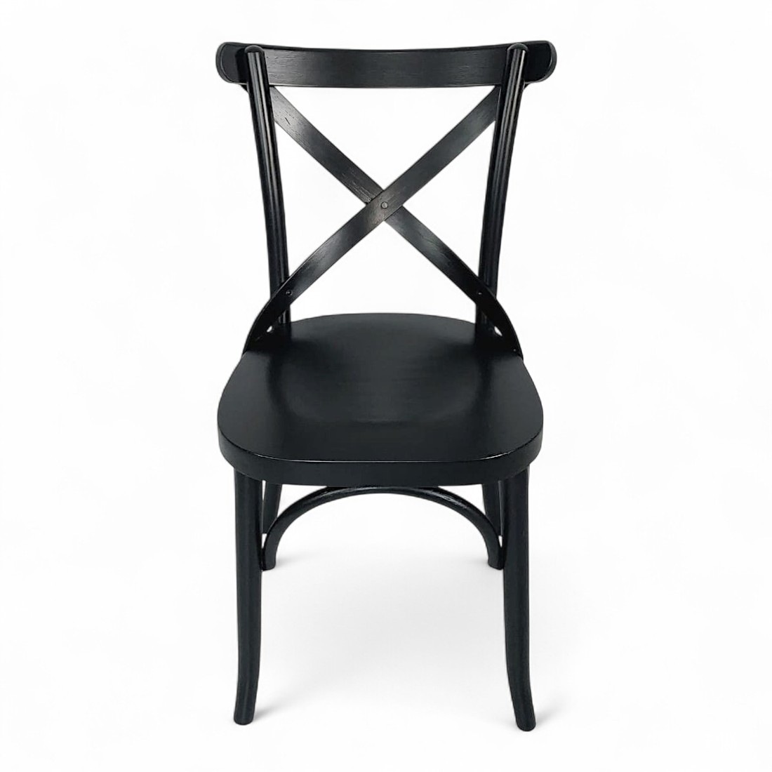 Cadeira Espanha Cor Preta Assento Madeira Cadeira Espanha Cor Preta Assento Madeira