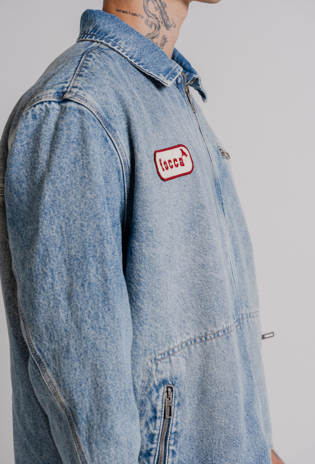 JAQUETA JEANS WORKER DIRTY Focca Hype