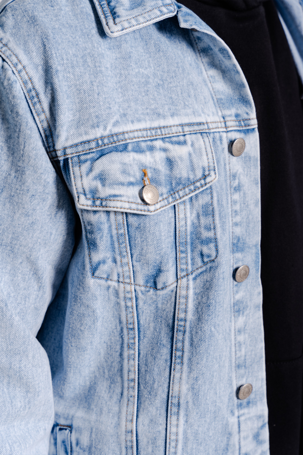 JAQUETA JEANS TRUCKER VINTAGE JAQUETA JEANS TRUCKER VINTAGE