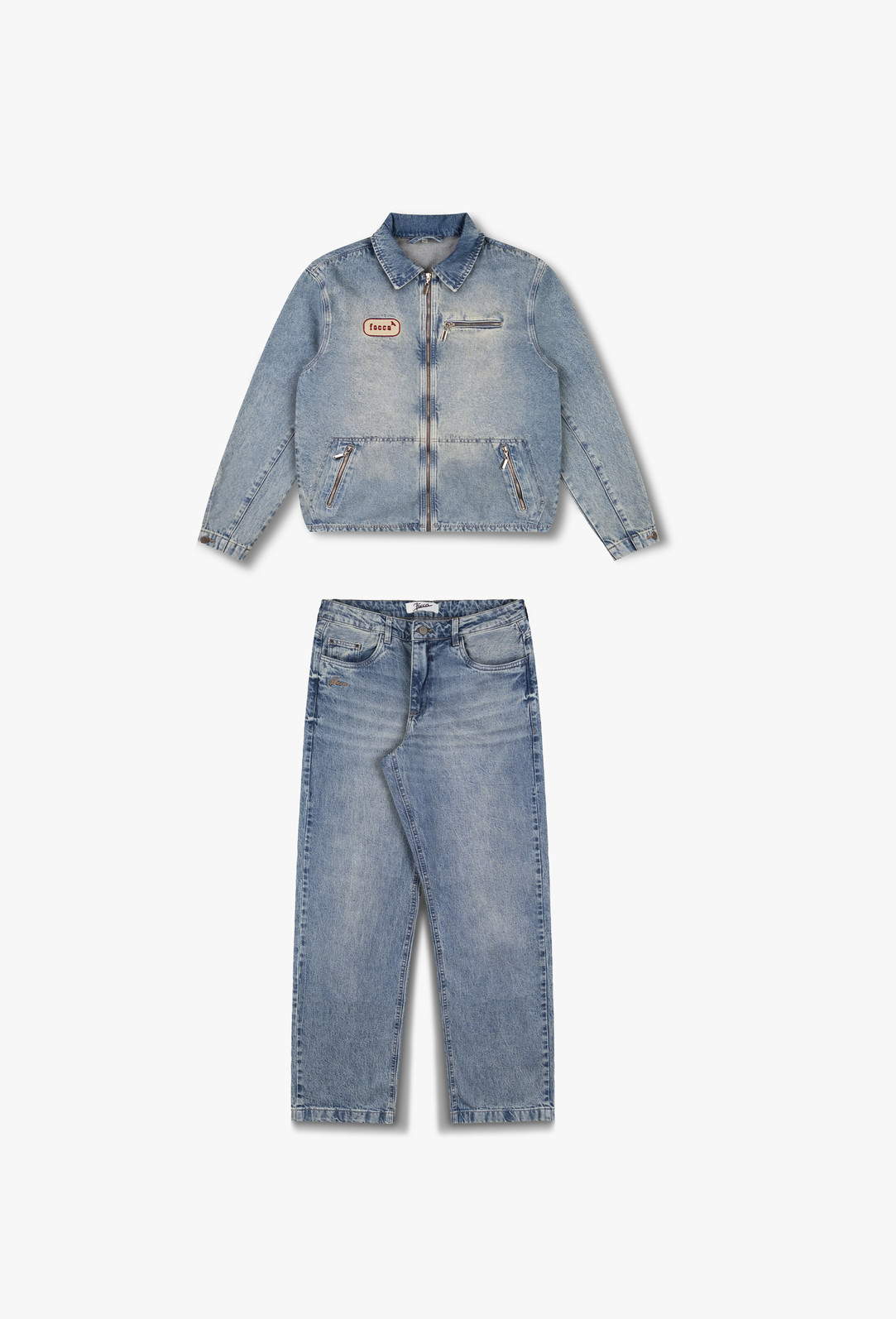 CONJUNTO | JAQUETA WORKER DIRTY + CALÇA RETA DIRTY CRINKLE CONJUNTO | JAQUETA WORKER DIRTY + CALÇA RETA DIRTY CRINKLE