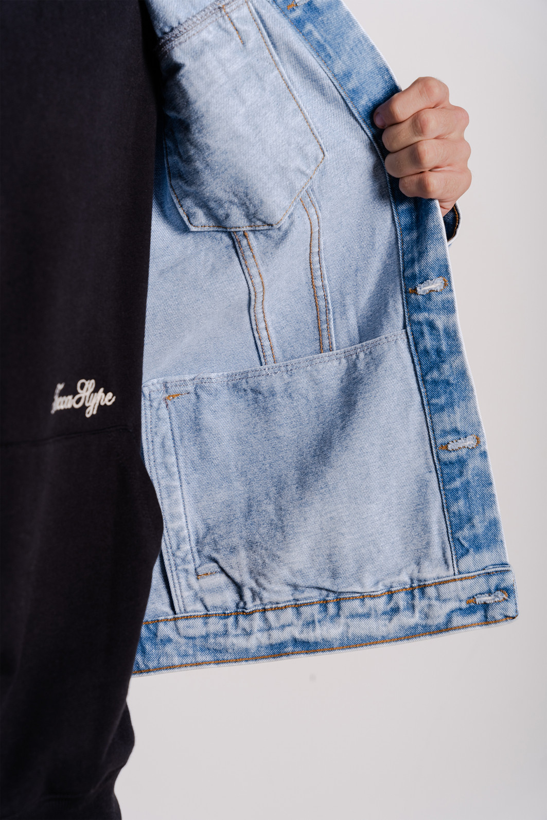 JAQUETA JEANS TRUCKER VINTAGE JAQUETA JEANS TRUCKER VINTAGE