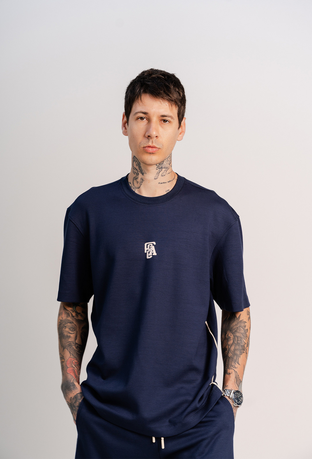 CAMISETA OVERSIZED SPORT CHIC AZUL Focca Hype
