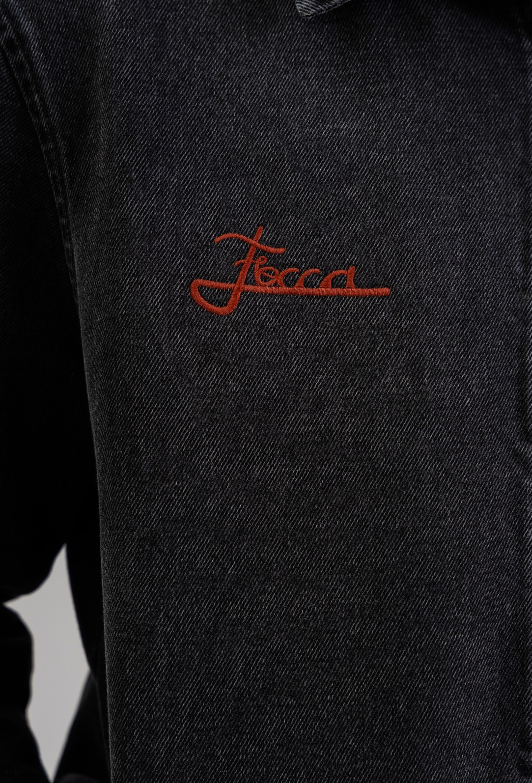 JAQUETA JEANS DOUBLE BLACK FOCCA Focca Hype