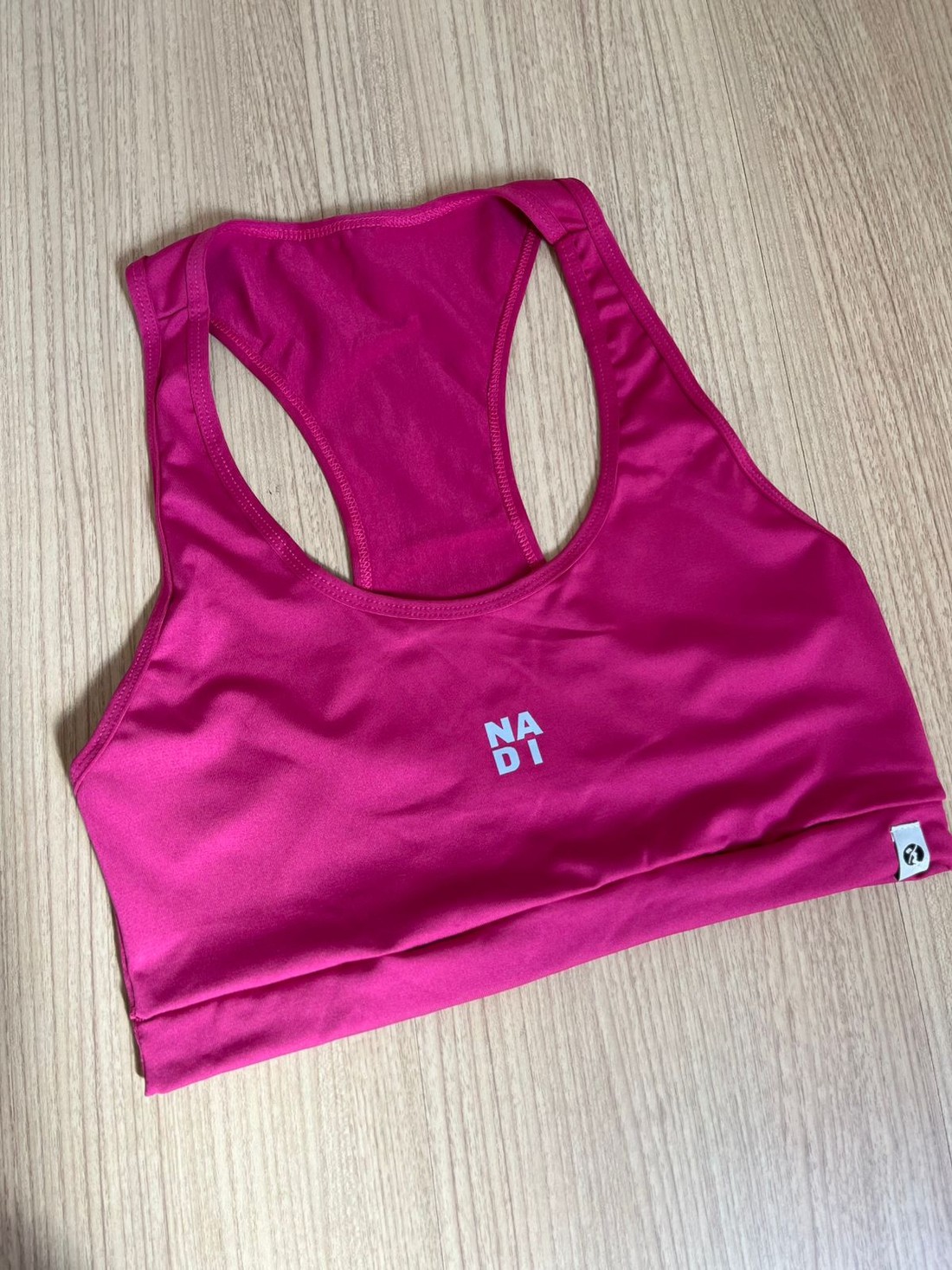 top nadador plus size pink