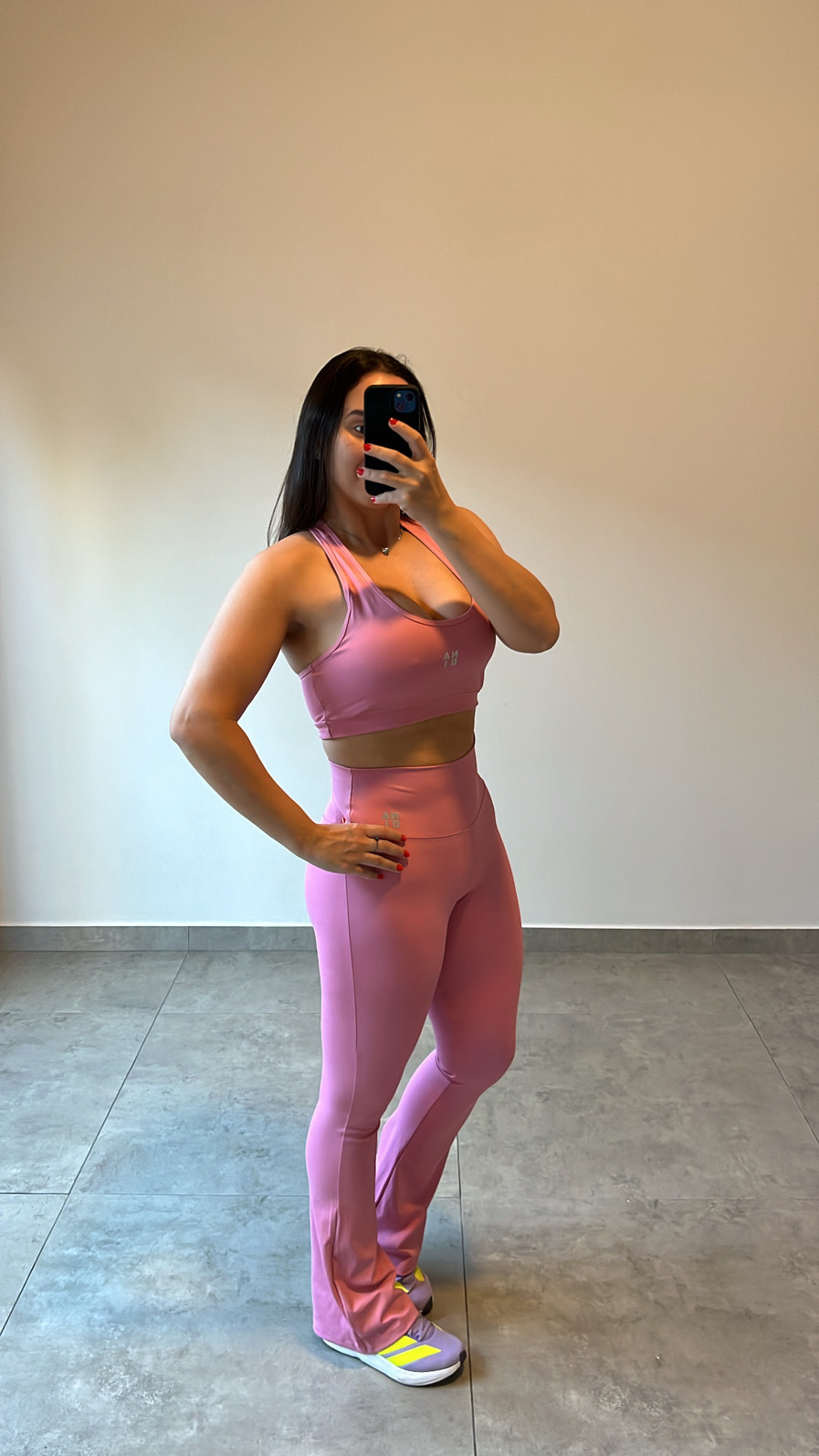 conjunto poliamida rosa conjunto poliamida rosa