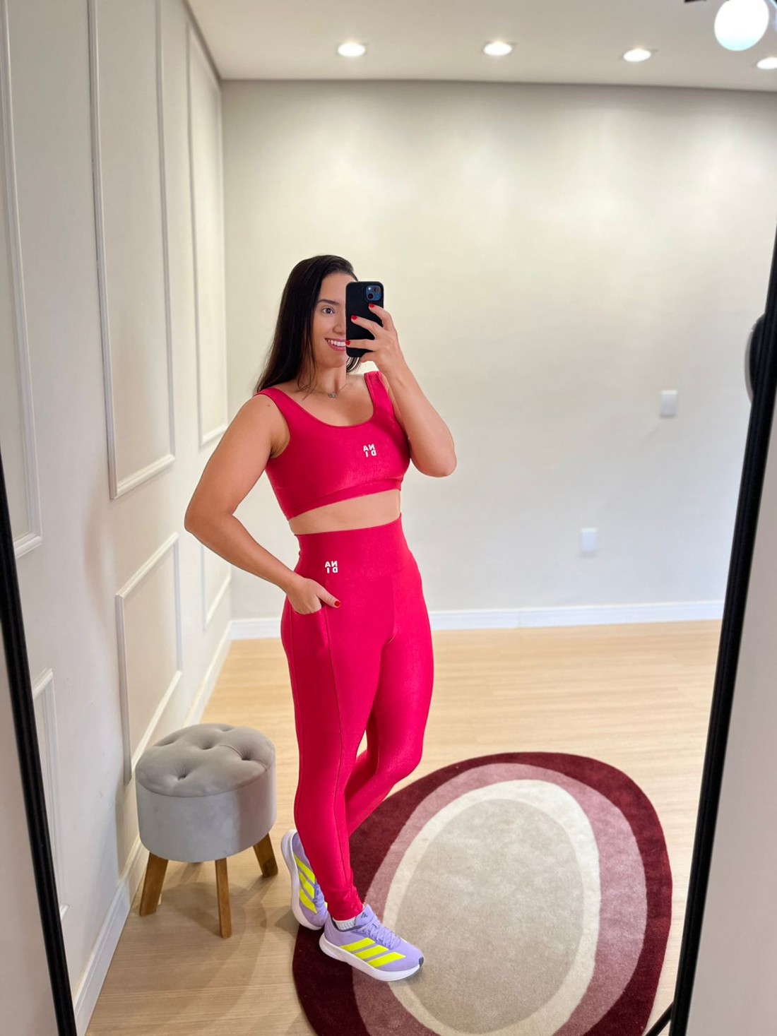 conjunto eluna glow cereja conjunto eluna glow cereja