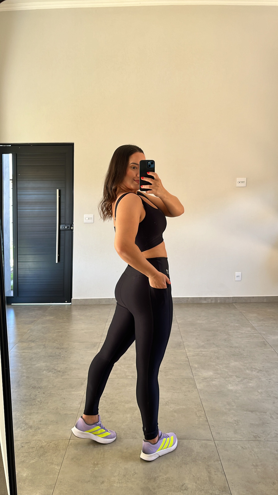 conjunto eluna glow preto conjunto eluna glow preto