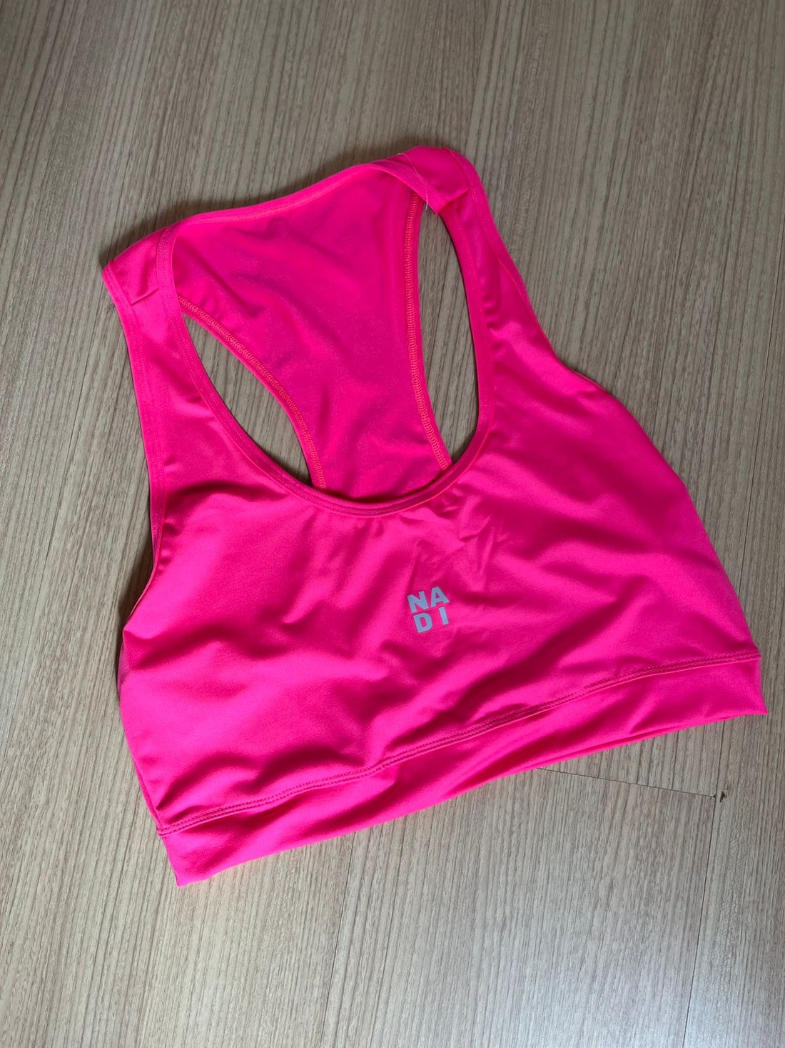 top nadador plus size rosa