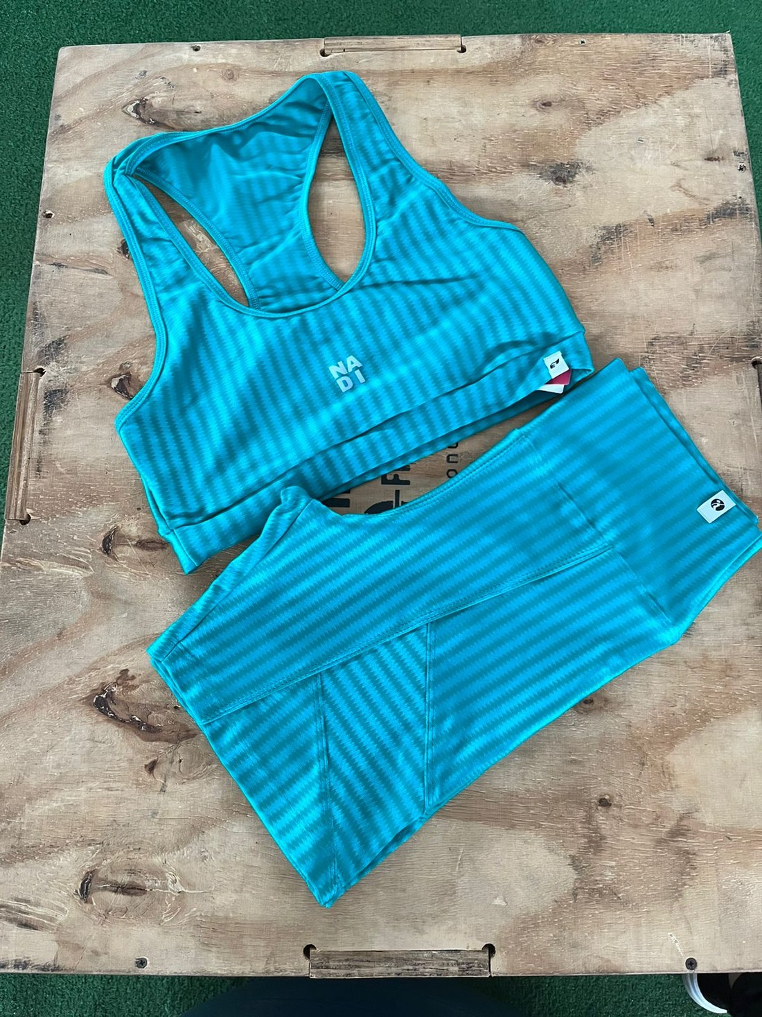 conjunto top e shorts 3D