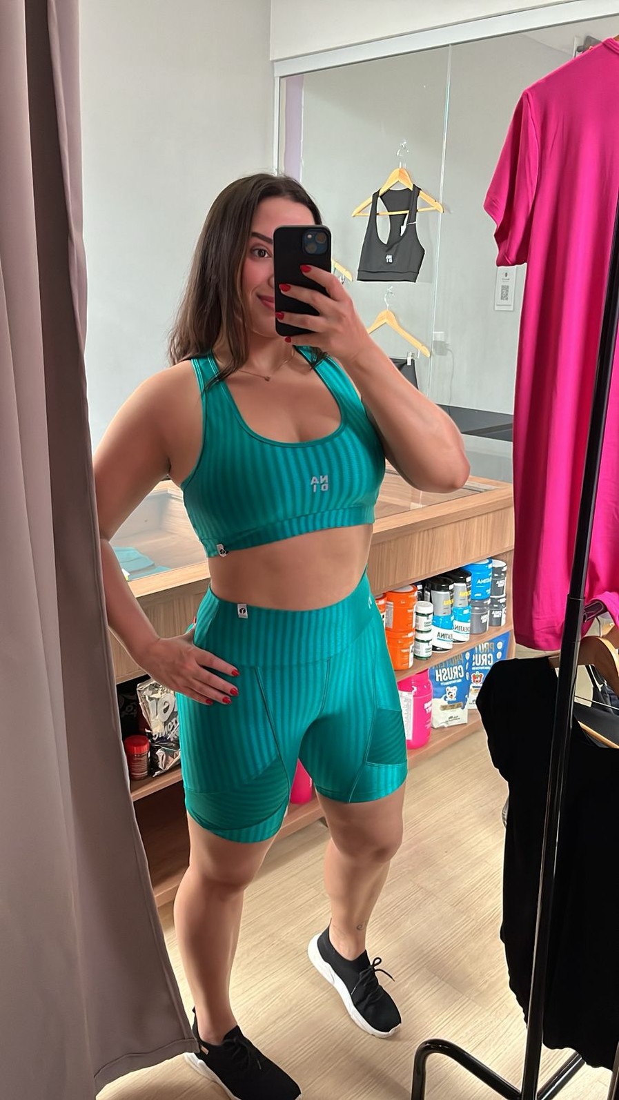 conjunto top e shorts 3D