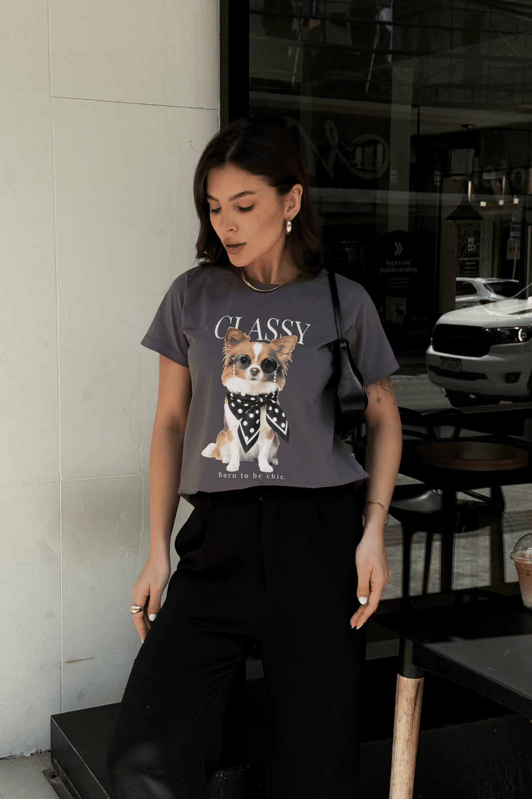 T-SHIRT _ CLASSY - CACHORRO T-SHIRT _ CLASSY - CACHORRO