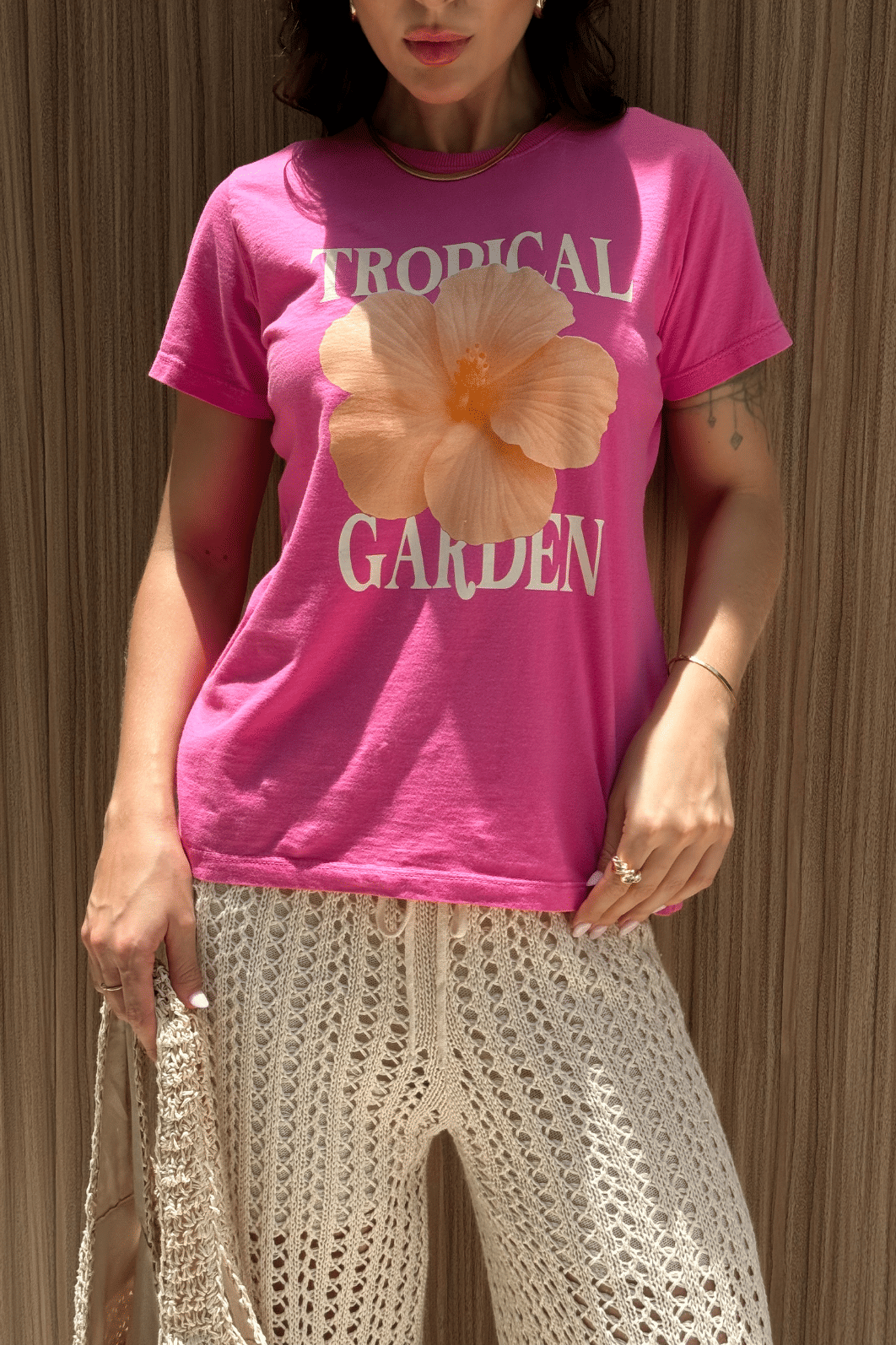 T-SHIRT  _  TROPICAL GARDEN [FLOR]
