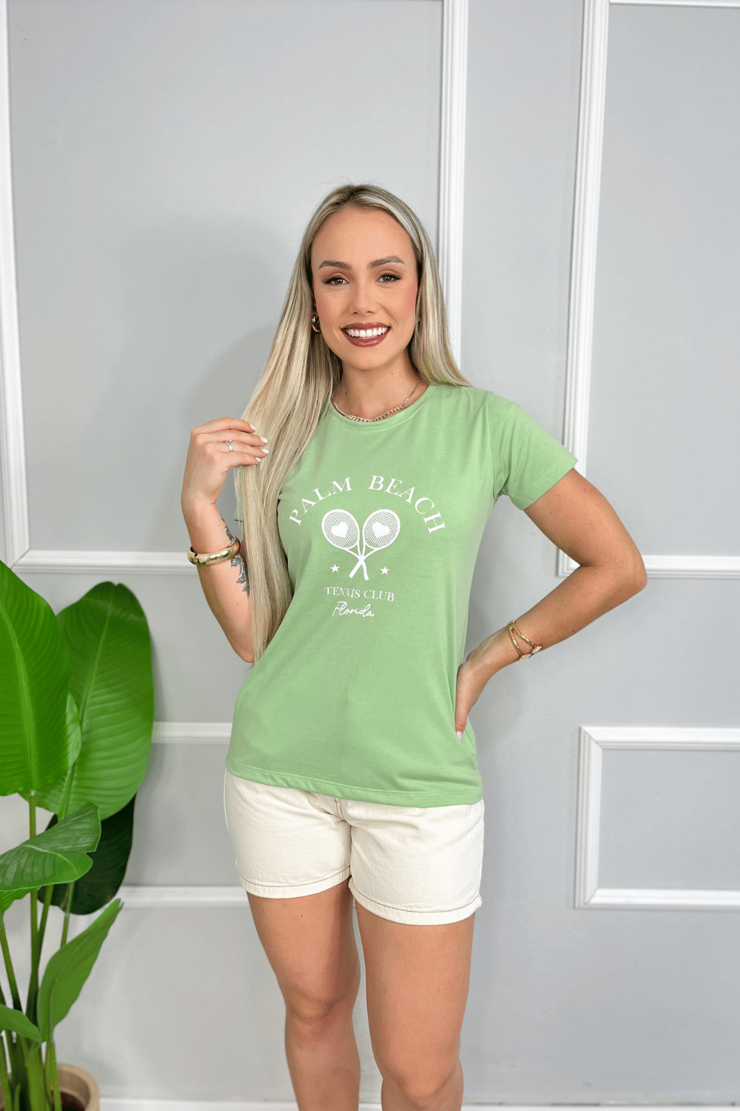 T-SHIRT BASIC _ PALM BEACH T-SHIRT BASIC _ PALM BEACH