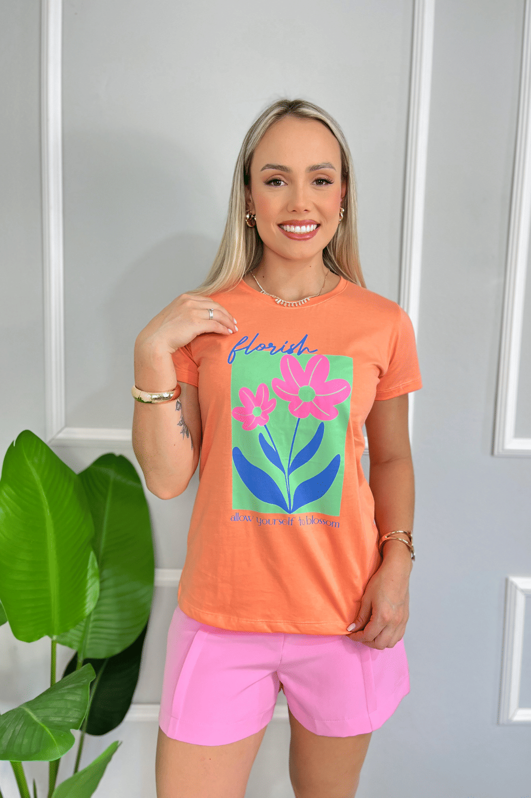 T-SHIRT BASIC  _  FLORISH