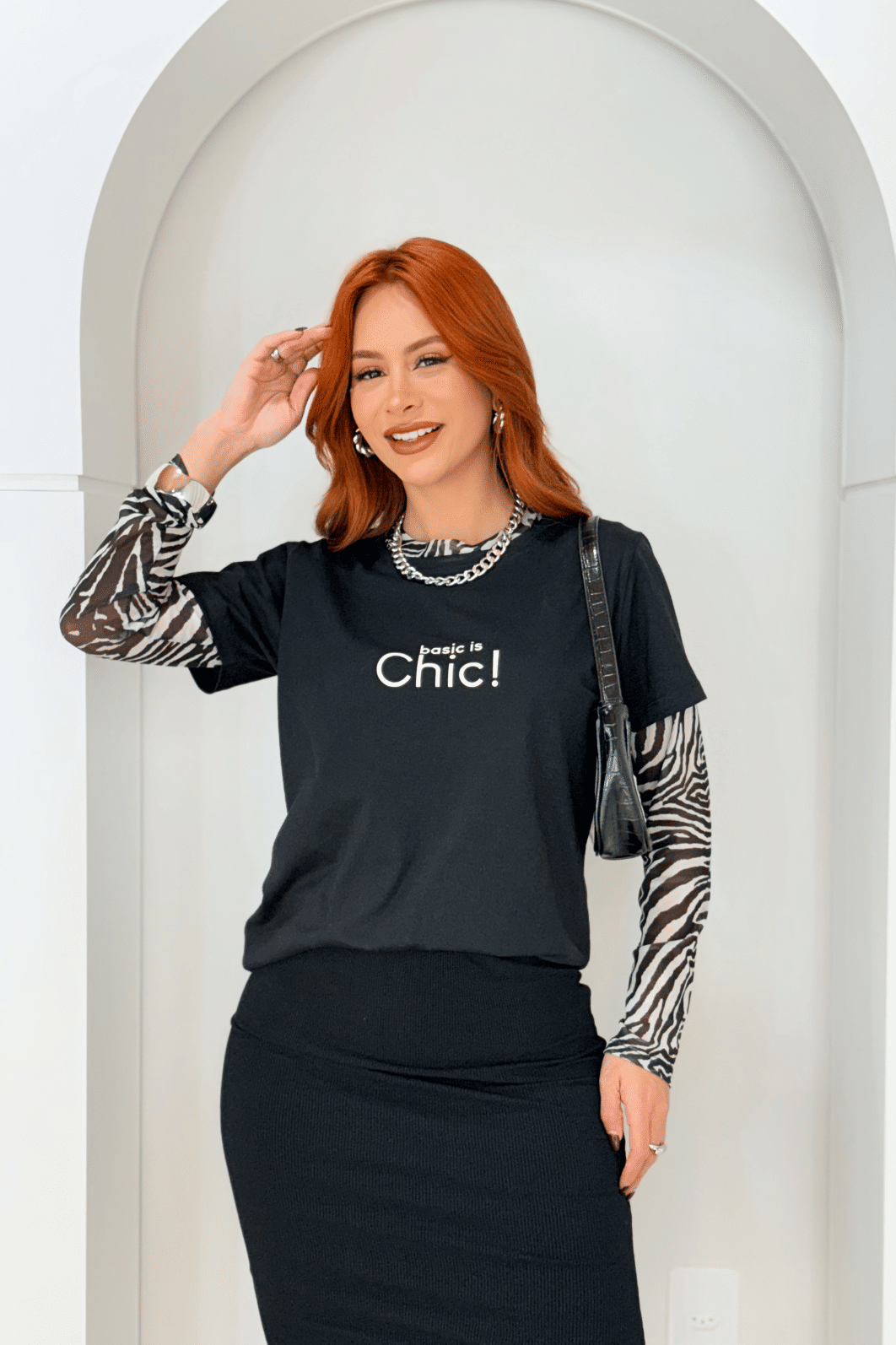 T-SHIRT _ BASIC IS CHIC T-SHIRT _ BASIC IS CHIC