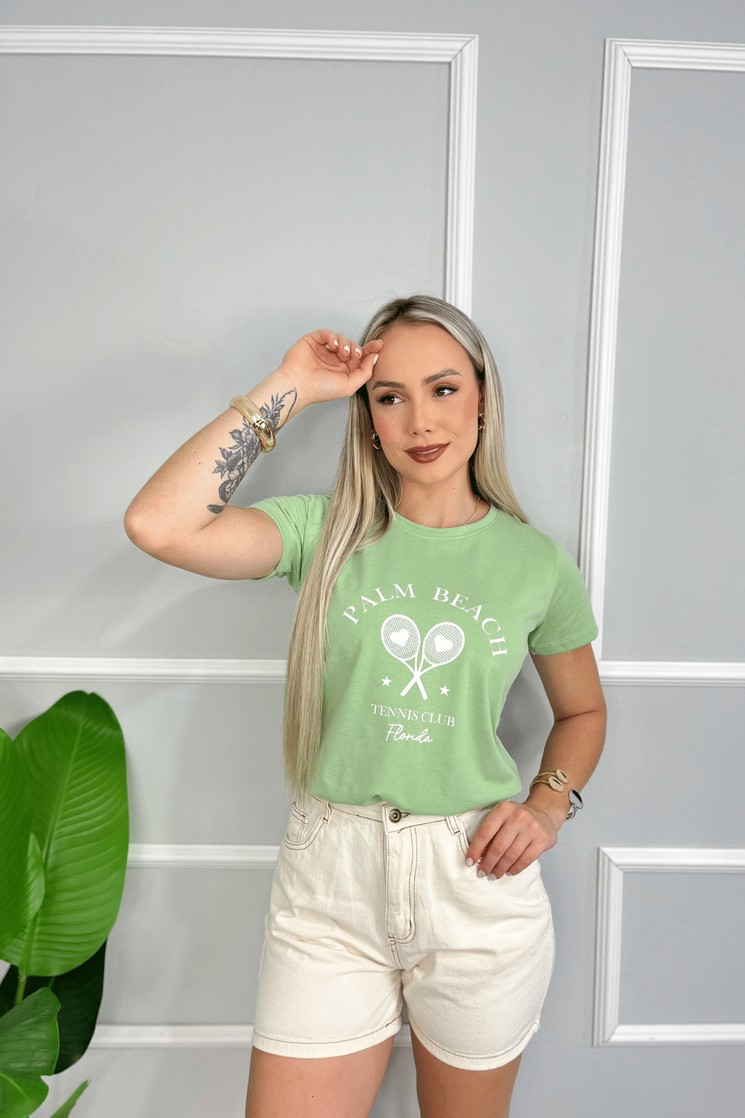 T-SHIRT BASIC _ PALM BEACH T-SHIRT BASIC _ PALM BEACH