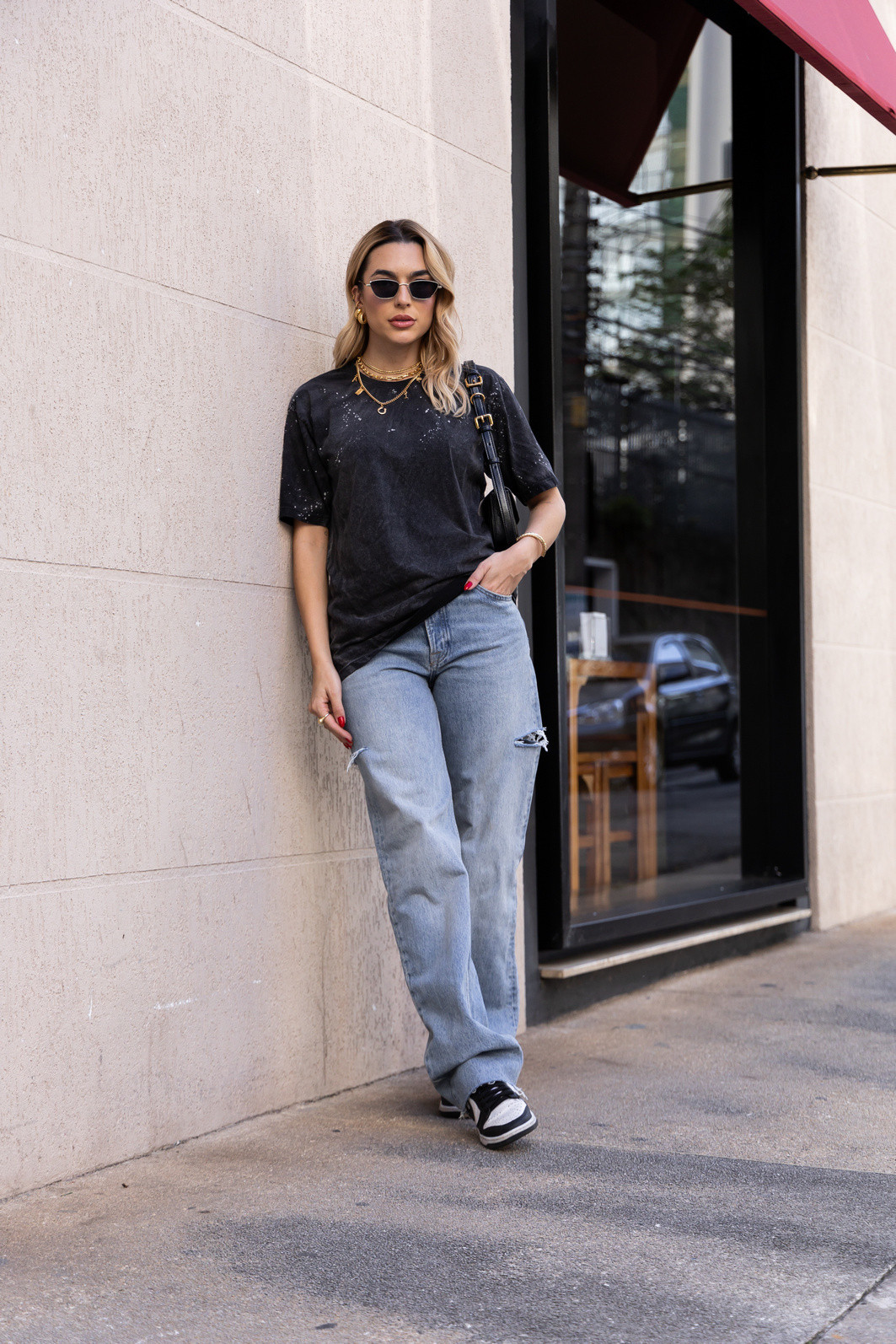 TEE OVERSIZED  _  RESPINGOS  CORROZIVO  _   MARMORIZADA