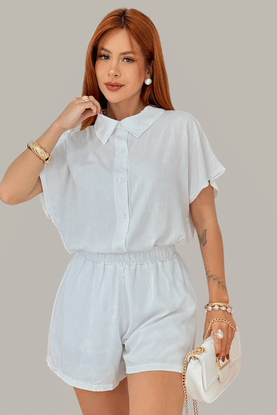 CONJUNTO BERMUDA E CAMISA _ VISCOLINHO CONJUNTO BERMUDA E CAMISA _ VISCOLINHO