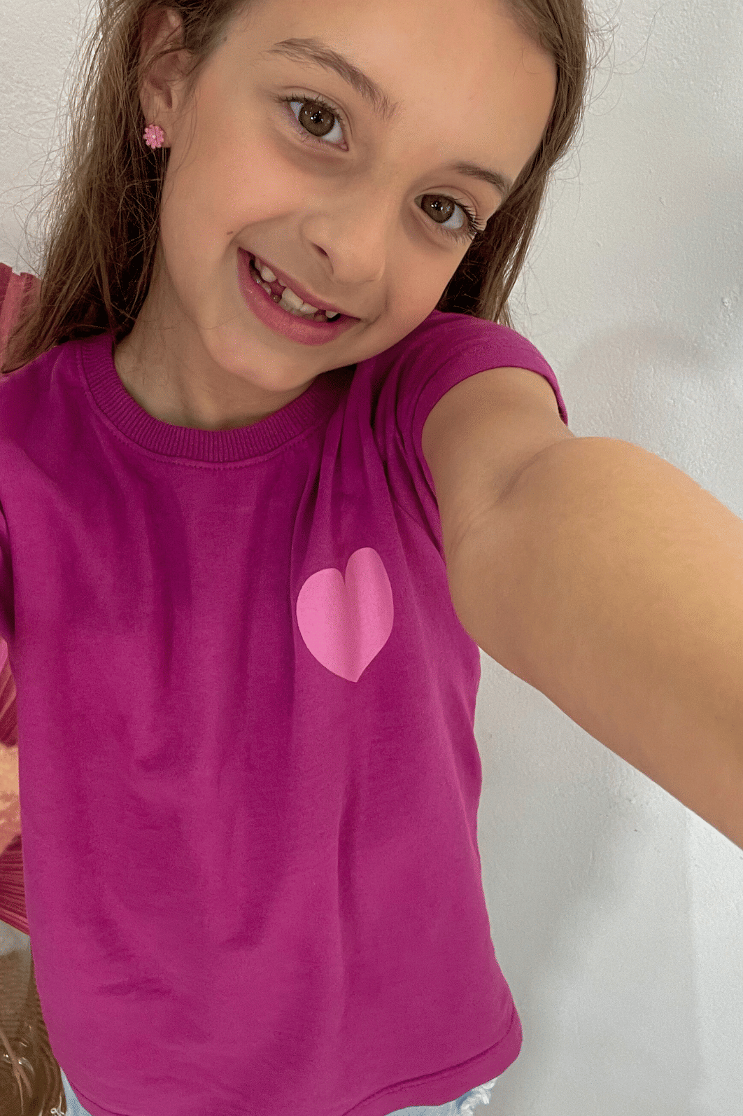 CAMISETA  INFANTIL  _ CORAÇÃO CAMISETA  INFANTIL  _ CORAÇÃO