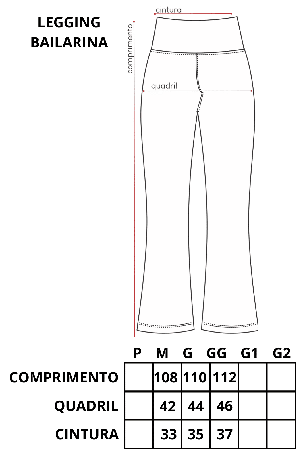 LEGGING _ BAILARINA LEGGING _ BAILARINA