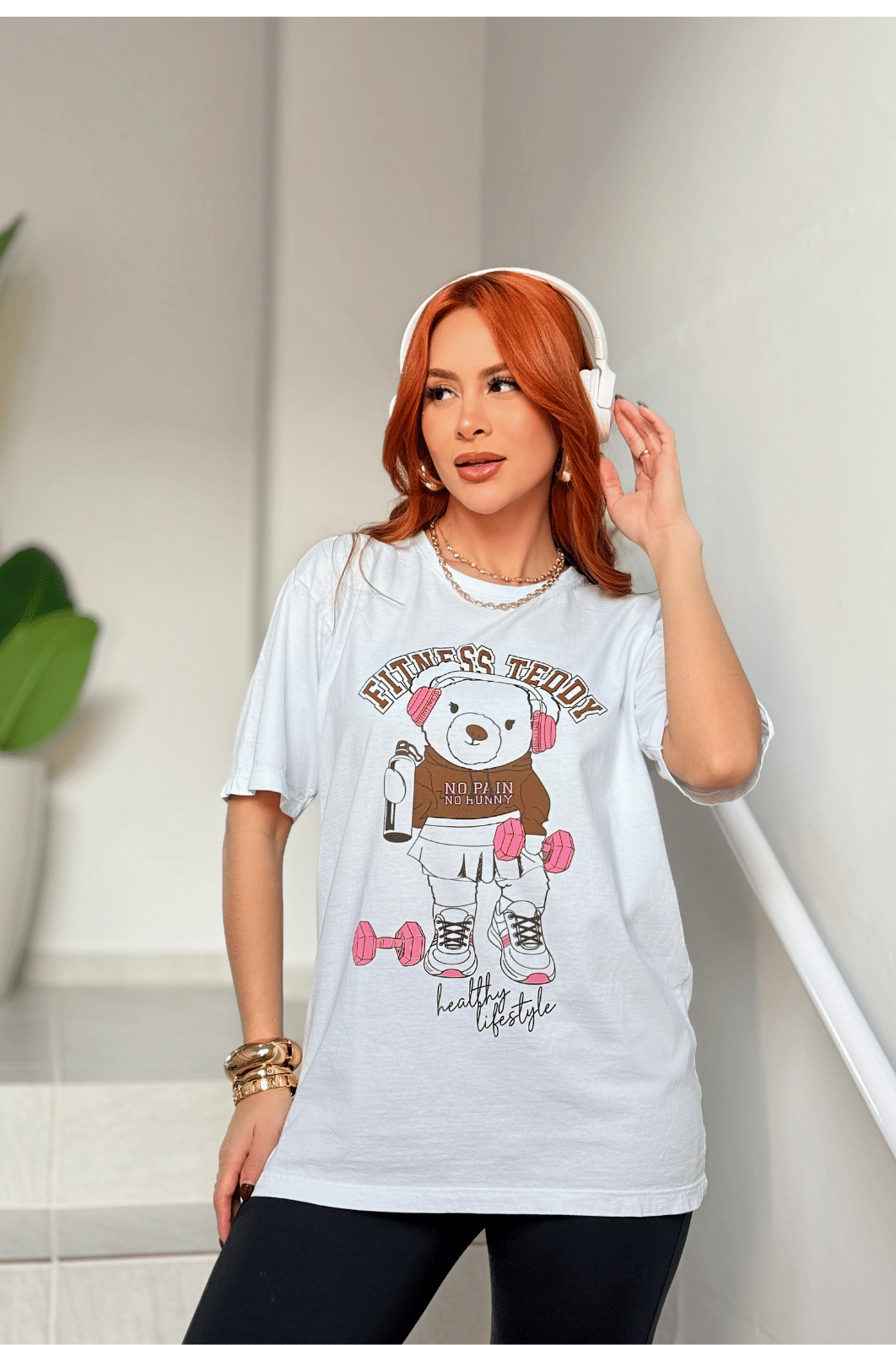 T-SHIRT OVERSIZED _ TEDDY FITNESS T-SHIRT OVERSIZED _ TEDDY FITNESS