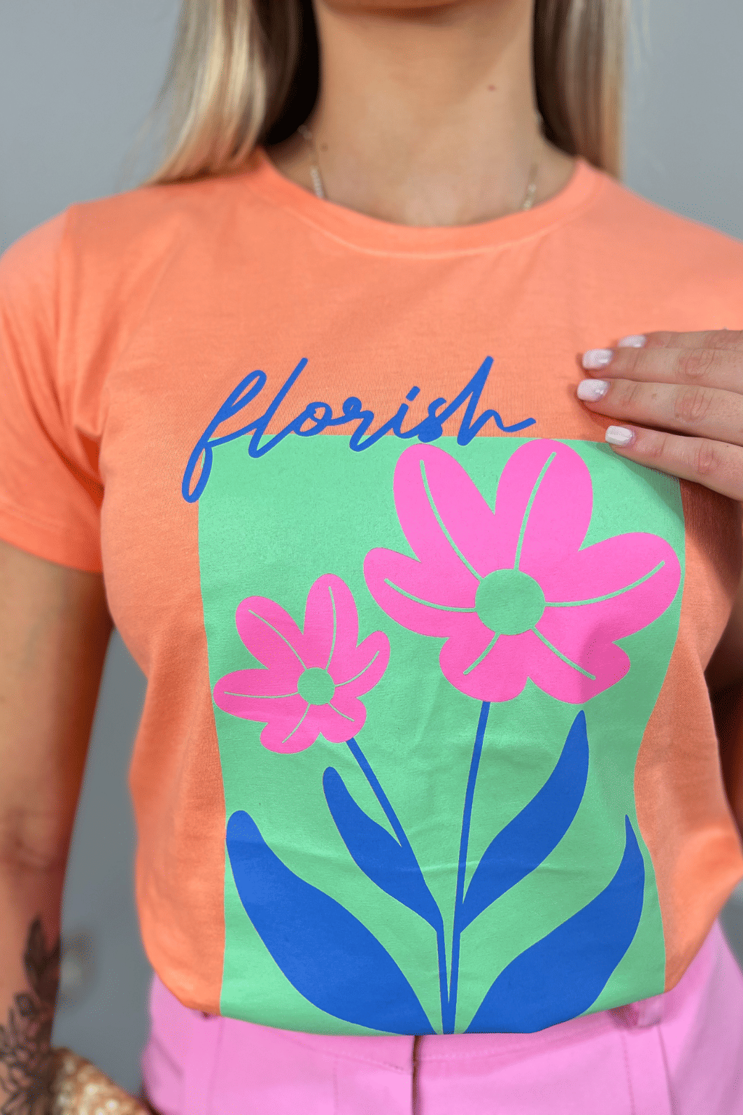 T-SHIRT BASIC  _  FLORISH