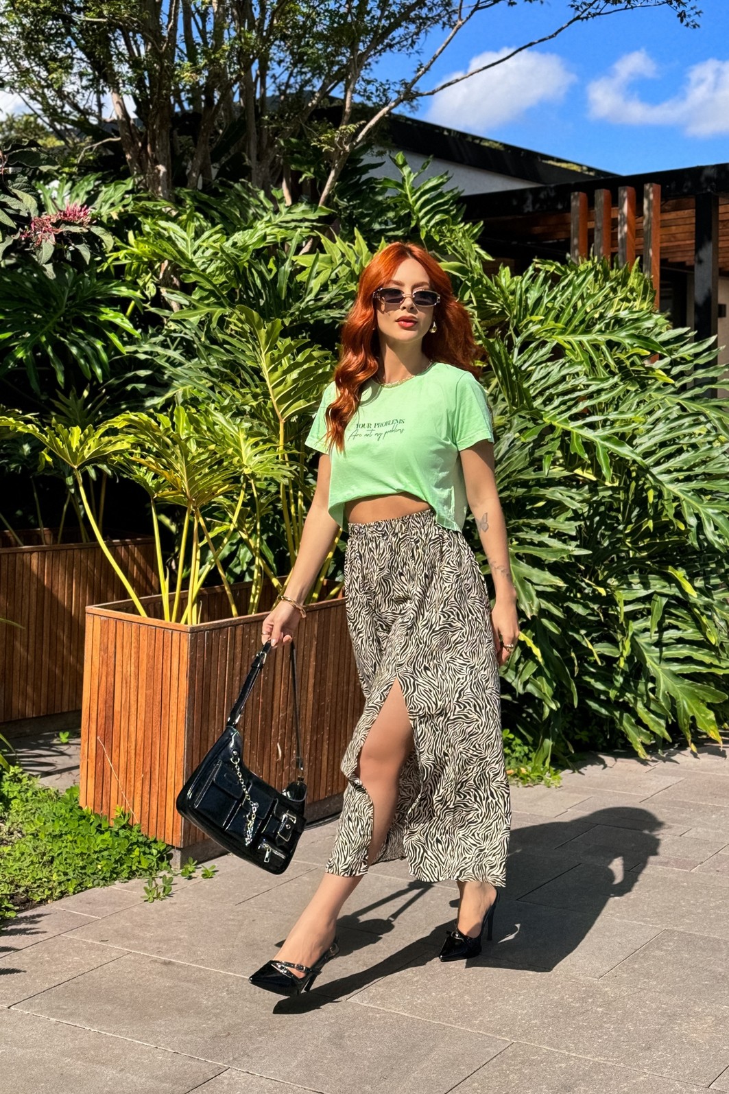 CROPPED _ YOUR PROBLEMS, ARE NOT MY _ VERDE CLARO CROPPED _ YOUR PROBLEMS, ARE NOT MY _ VERDE CLARO