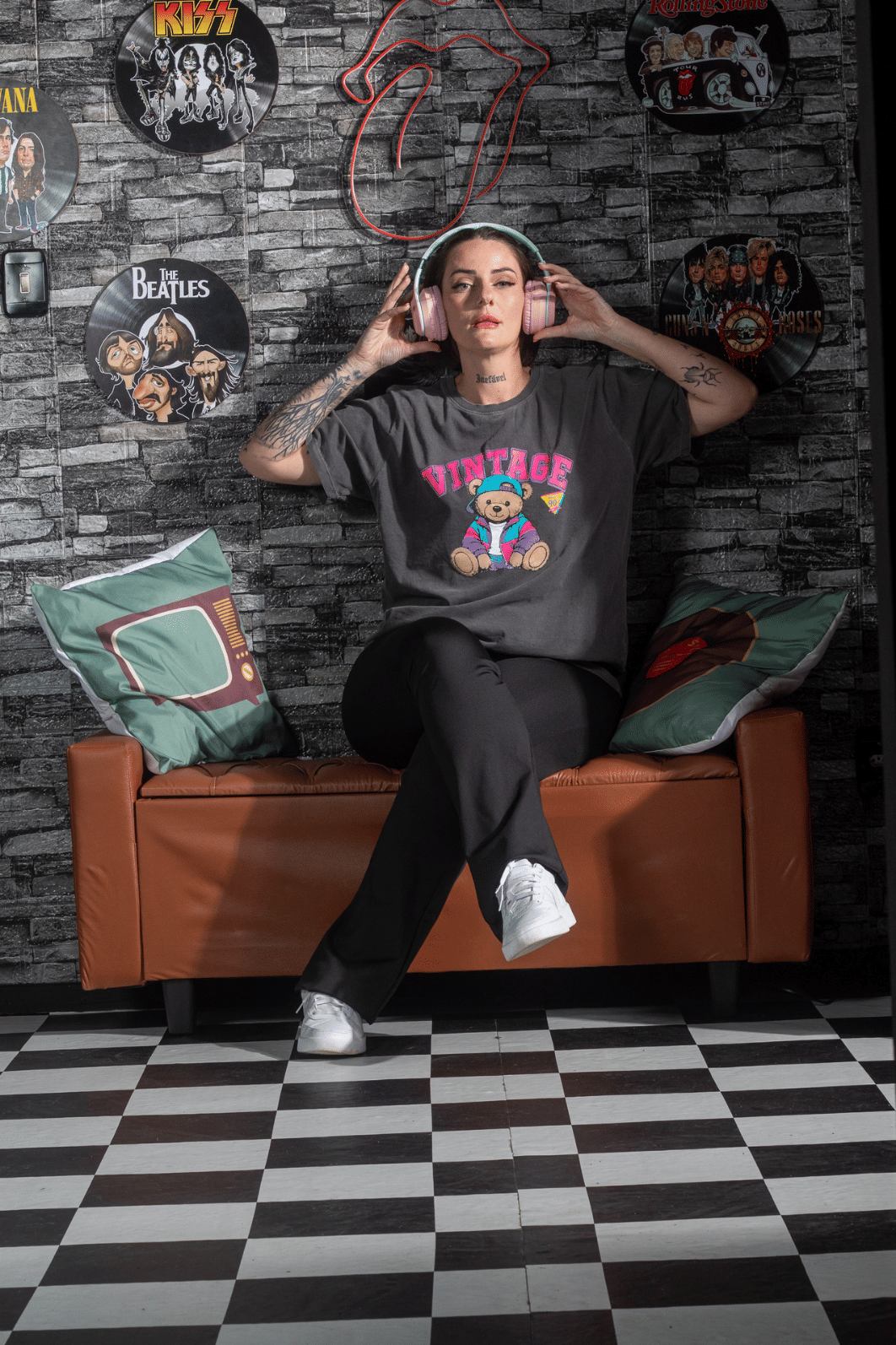 T-SHIRT  _  TEDDY VINTAGE [URSO]
