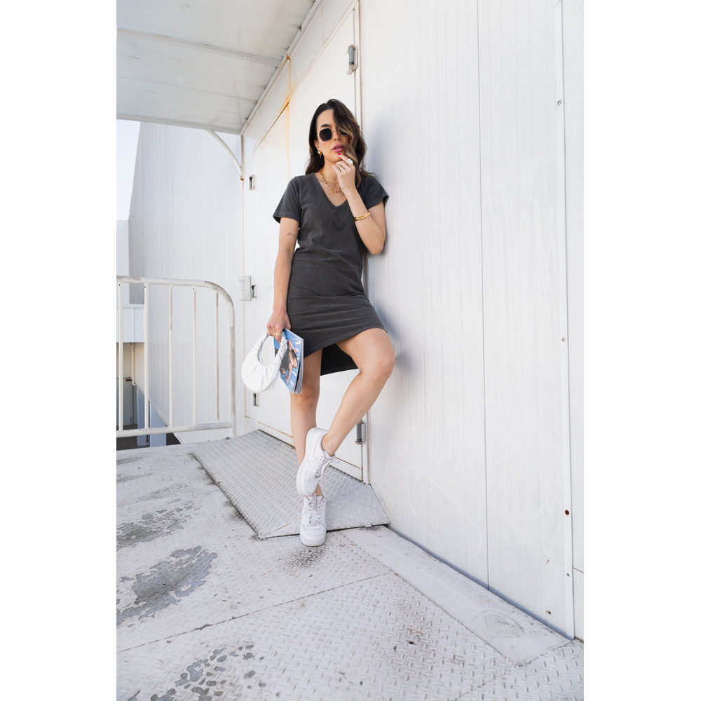 TEE DRESS _ ALGODÃO _ MARMORIZADO TEE DRESS _ ALGODÃO _ MARMORIZADO