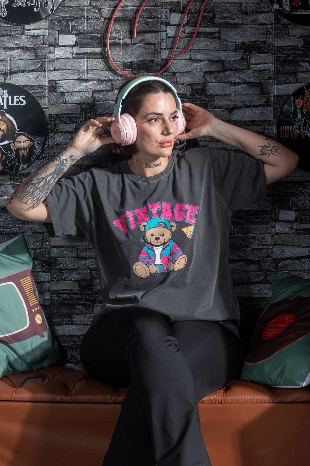 T-SHIRT  _  TEDDY VINTAGE [URSO]