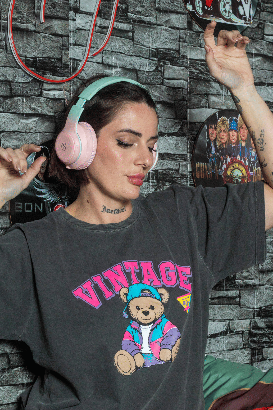 T-SHIRT  _  TEDDY VINTAGE [URSO]